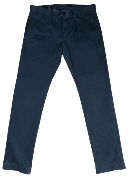 J. Crew Navy Blue slim Dress Pants size 33W 32L