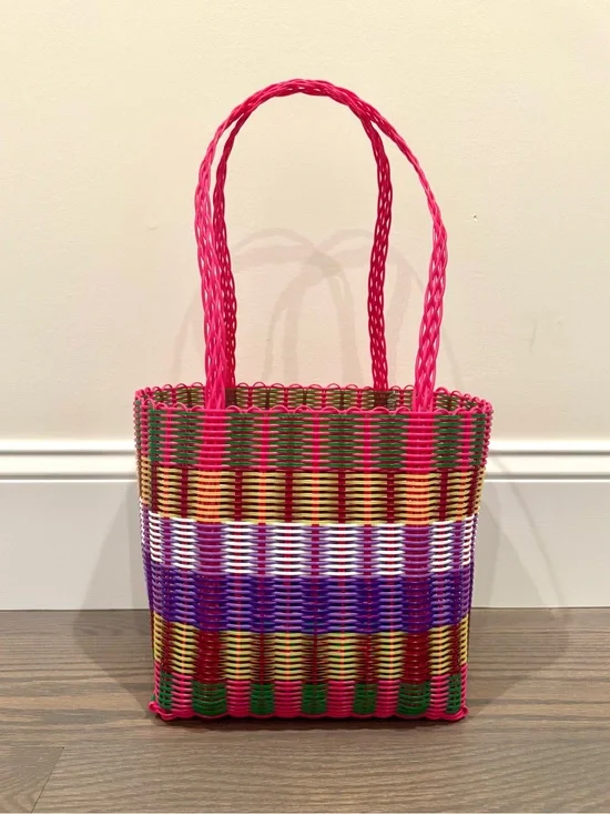 Woven Basket Bag