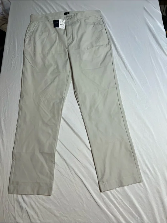 J. Crew Men's Straight Chinos - Light Khaki