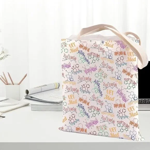 Tote Bag - Veterinary Hospital Doctor VET Medical Tech DVM Animal Lover Gift