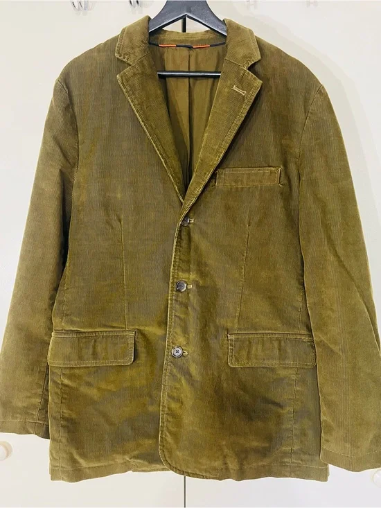 J. Crew Olive Corduroy Jacket