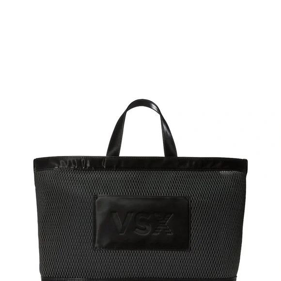 Victoria's Secret Black Mesh Tote Bag