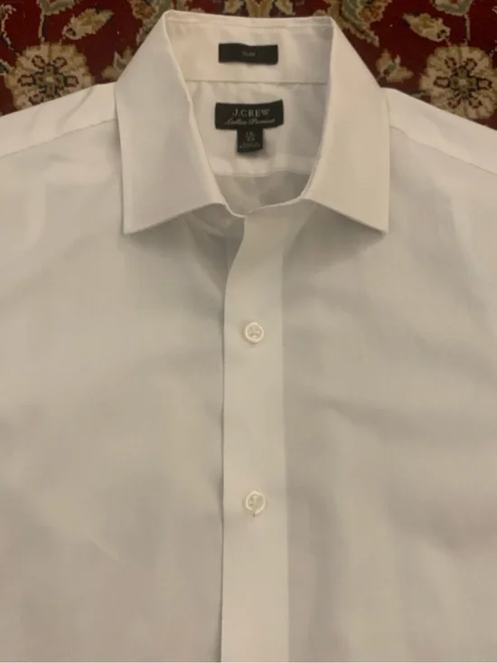 J CREW LUDLOW Premium Slim Fit All Cotton Shirt