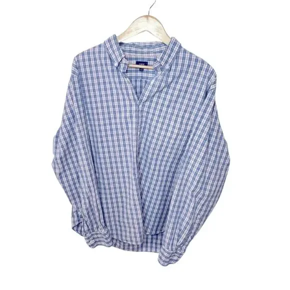 J.Crew Plaid Long Sleeve Cotton Button Down Shirt XL