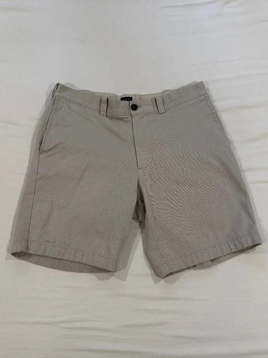 Mens J.Crew tan shorts