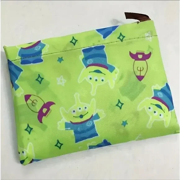 Green Aliens Toy Story Shopping Tote Bag