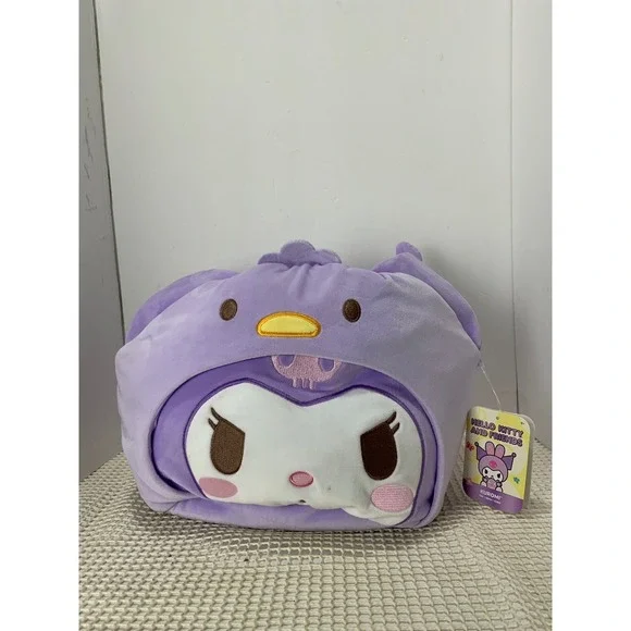 Kuromi Plush Pail Bag Hello Kitty and Friends Collection Purple NEW‎