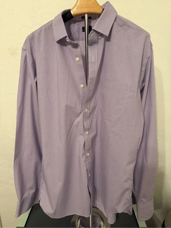J. Crew Men's Light Purple Dress Shirt