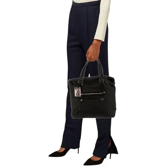 TUMI Ballistic Nylon/Leather Tote