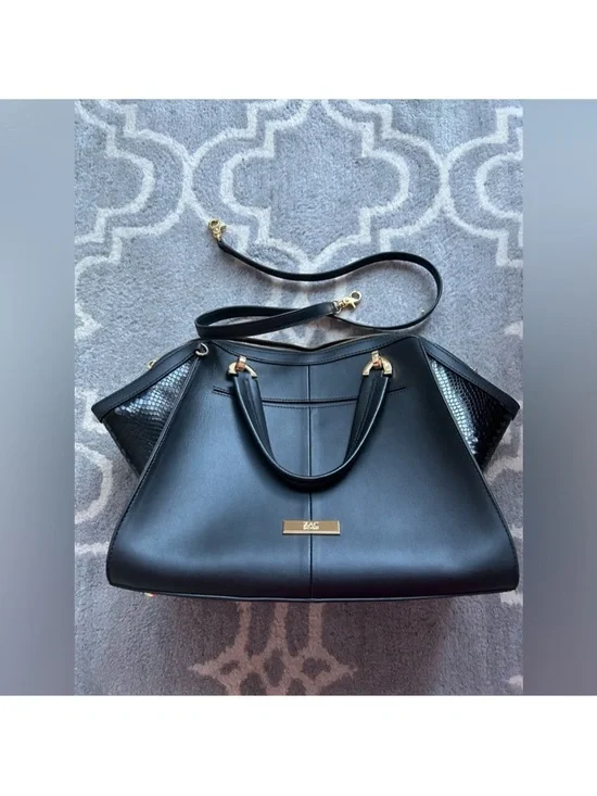 Zac Posen Black Large Bag
