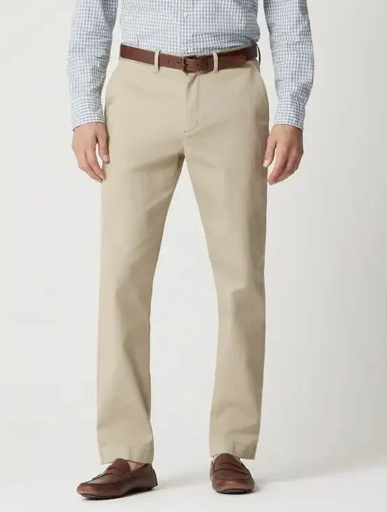 J Crew Mens Straight Fit Original Chino Pants 31 x 32 NWT Tan Khaki CO400