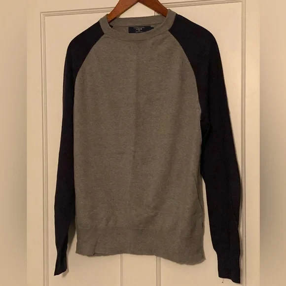 Jcrew “cotton with cashmere” sweater