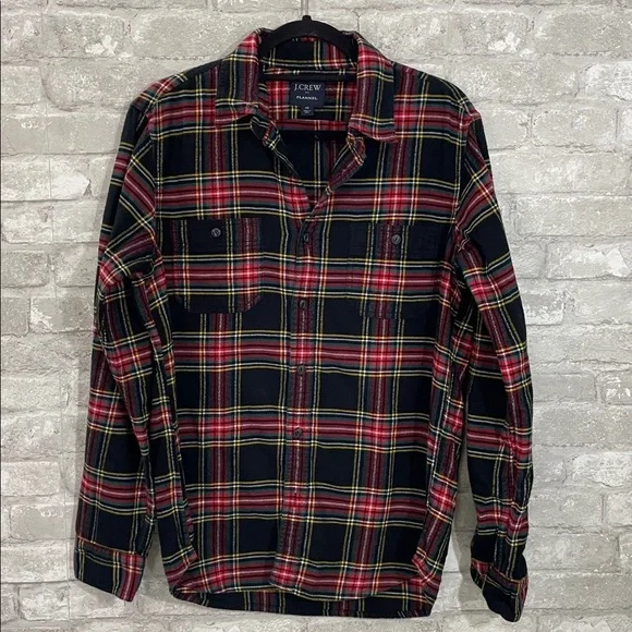 J. Crew Tartan flannel shirt