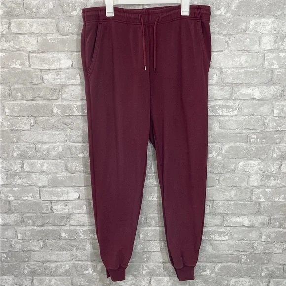 J. Crew Men's Dark Mulberry French Terry Sweatpants/Joggers