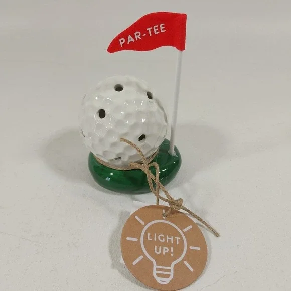 Mud Pie Golf Ball Light Up Sitter;‎ 4 1/4