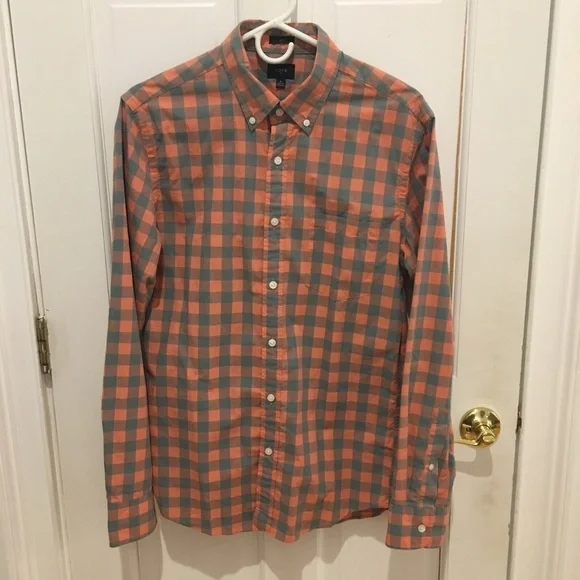 J. crew Men's Slim Fit Shirt Size Medium