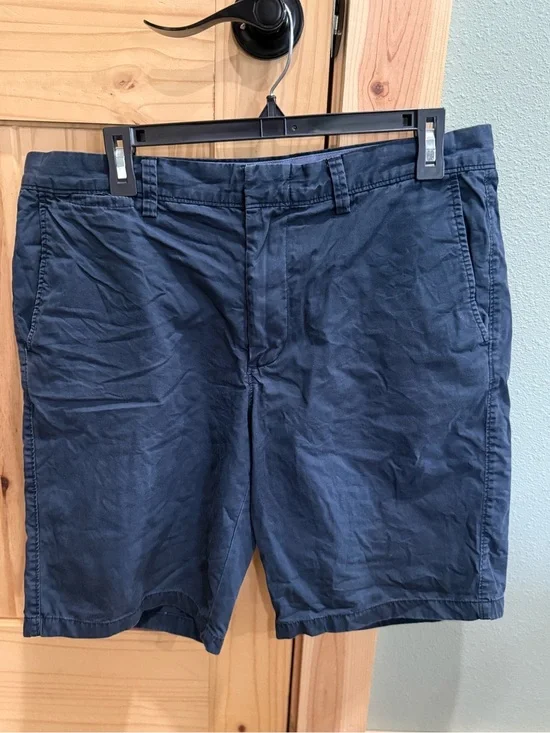 Men's Classic Navy Cotton Shorts