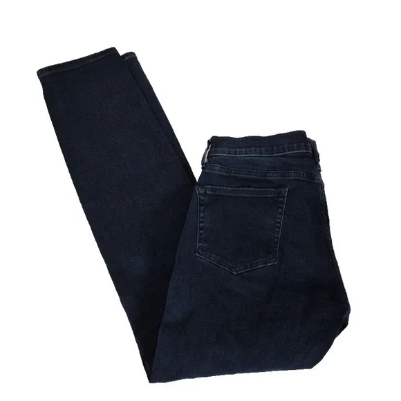 J Crew 484 Stretch Jeans Mens‎ 30x30 Blue Dark Wash Tapered Leg Grunge Outdoor