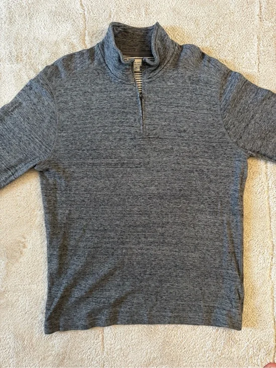 JCrew cotton quarter zip (100% cotton)