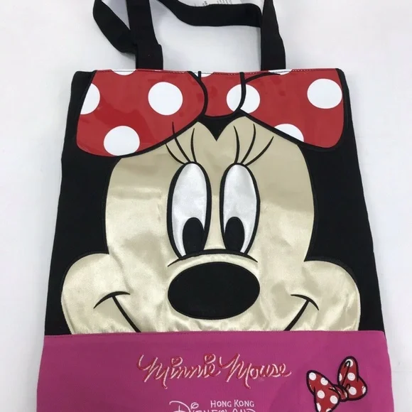 Minnie Mouse Disneyland‎ Hong Kong Purse Bag Tote