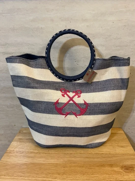 NWT-The Royal Standard nautical striped beach tote