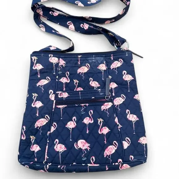 Vera Bradley Triple Zip Hipster Crossbody Purse