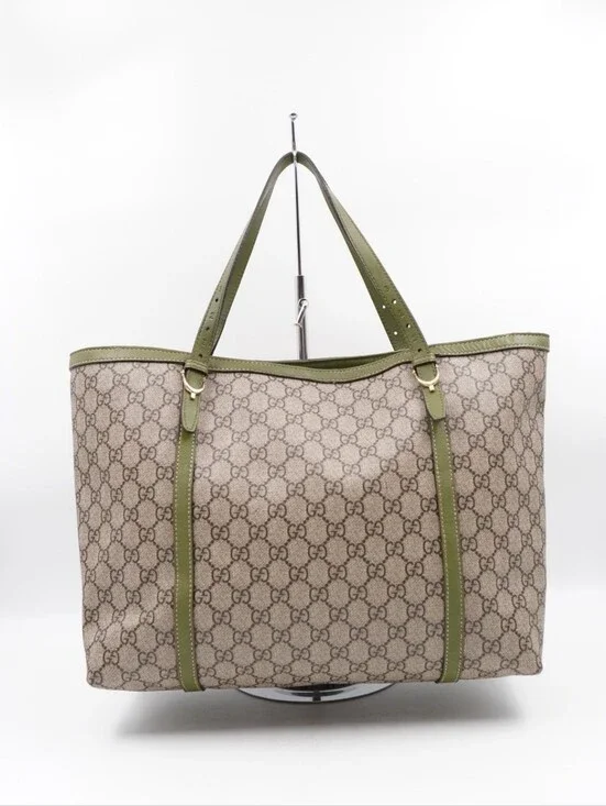 CN35 💟 GUCCI GG Supreme Monogram Nice Tote