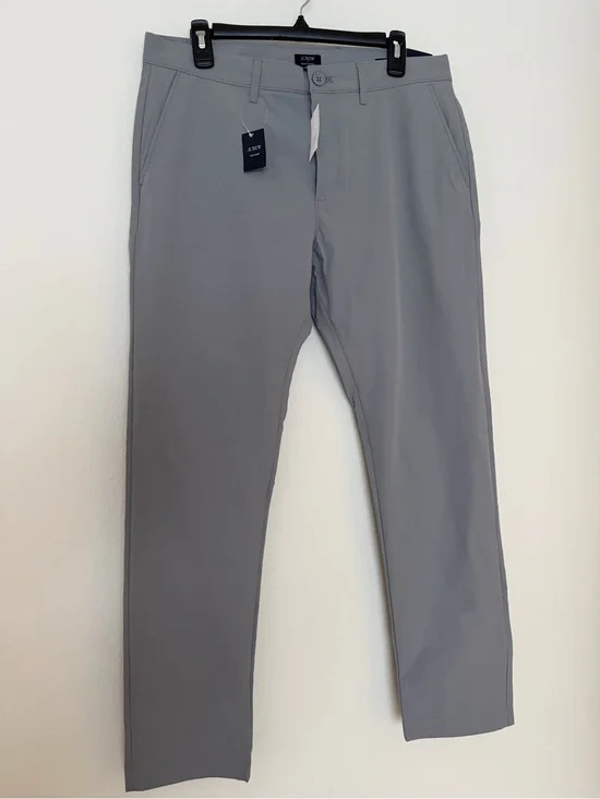 J. Crew Men's Gray Slim Chinos