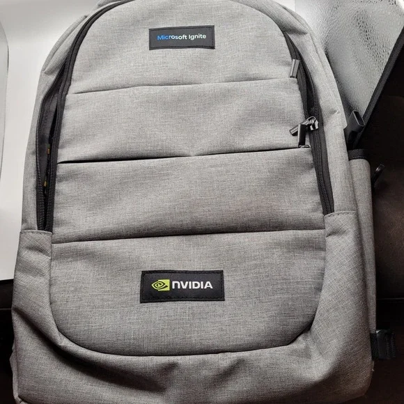Microsoft Ignite Nvidia Branded Padded Laptop Backpack