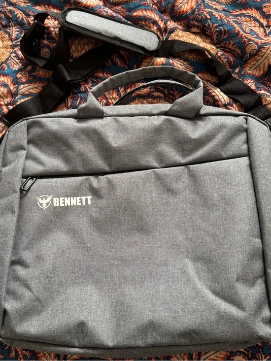 Bennet Gray Men's Laptop Bag