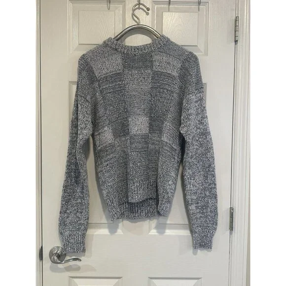 Vintage Michael Jordan By‎ Lowell Dreyfus Grey Knit Sweater Size L