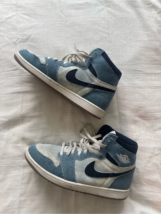 Men’s Jordan 1 Retro OG High Obsidian ‘Denim’ size 13