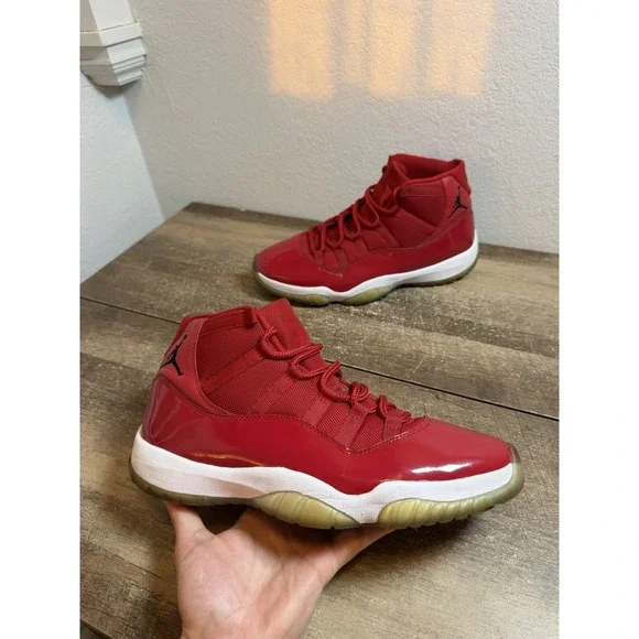 Nike Air Jordan 11 Retro 'Win Like '96' 378037-623 Men's Size 12 Shoes Sneakers