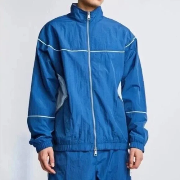 Nike Air Jordan Essentials Flight Track Jacket Mens‎ L Repel Black DV7624 $125