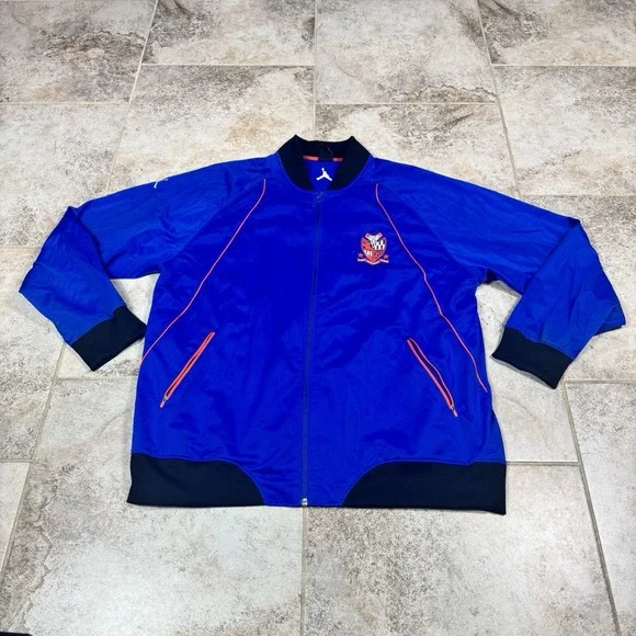 Air‎ Jordan Carmelo Anthony Melo Track Jacket Men's Size 2XL Blue Full Zip NBA