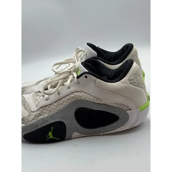 Jordan Stay Loyal 2 White Grey Electric‎ Green Basketball Shoes Mens 12