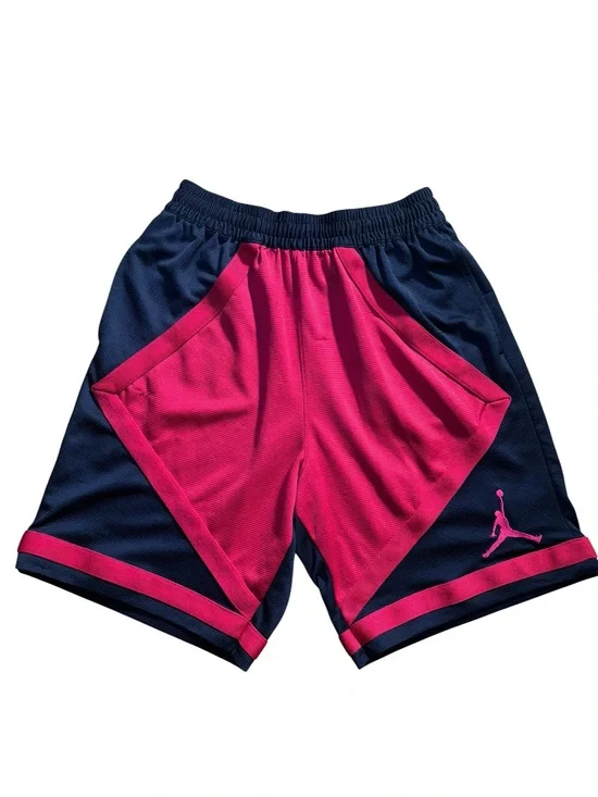 Jordan red and black Basketball Shorts