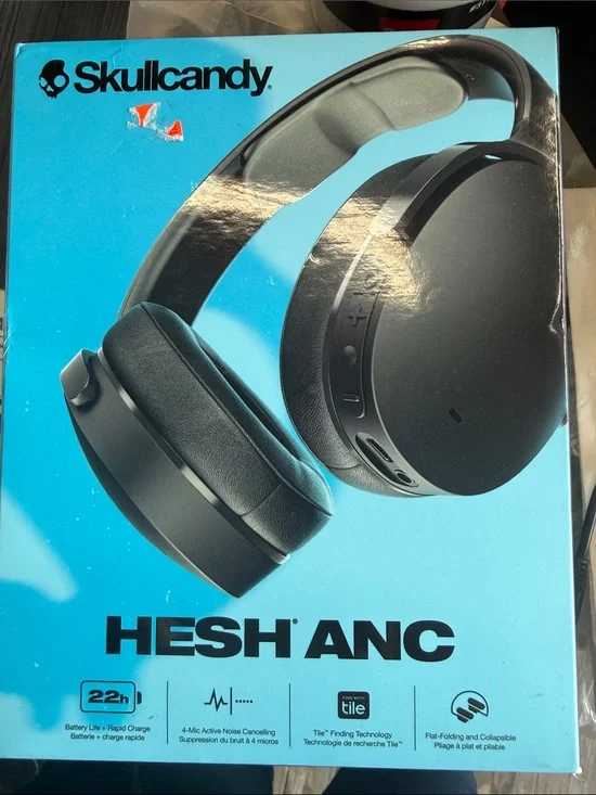Skullcandy Hesh ANC Wireless Headphones - Black