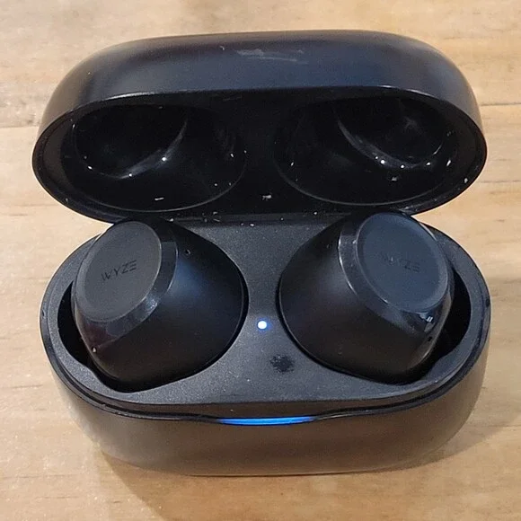 WYZE Buds True Wireless Bluetooth In-Ear Earbuds Black w/ Charging Case USB-C