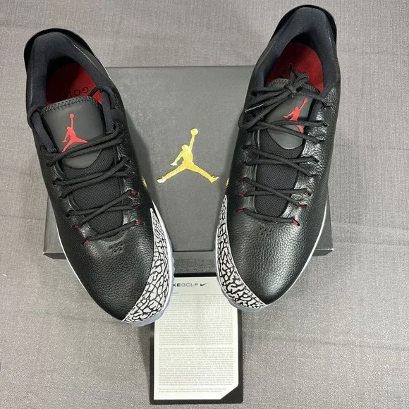 Jordan ADG AR7995-001 Black/Fire Red/White/Cement Grey Size 13