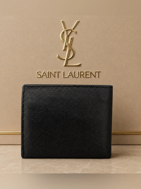 🖤🖤YSL Cassandra Leather Bifold Wallet🖤🖤