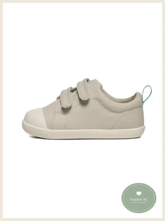 Ten Little Eco Canvas Kids Toddler Sneakers APMA Lightweight Breathable