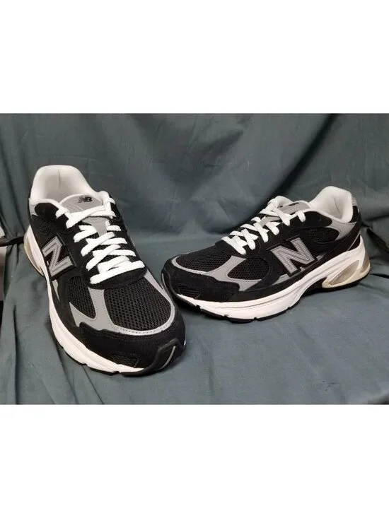 New Balance 2010 Lace Black Grey Sneakers P201062E Kid's Size 13.5 NEW NO BOX!