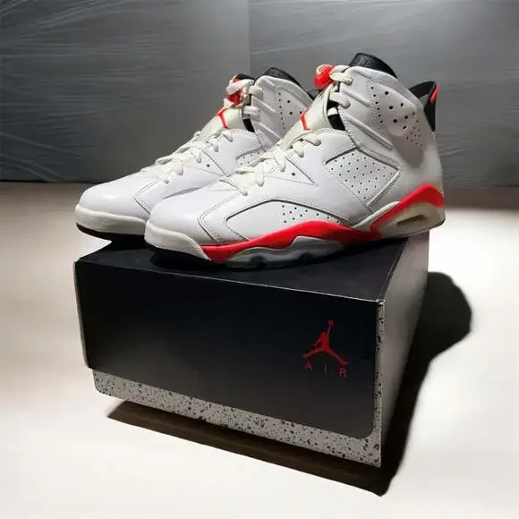 Air Jordan 6 Retro 'White Infrared' 2014 DS