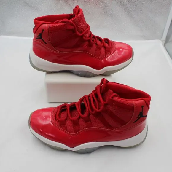 Air Jordan 11 Retro Win Like 96 Gym Red Black 378037-623 Men Size 7