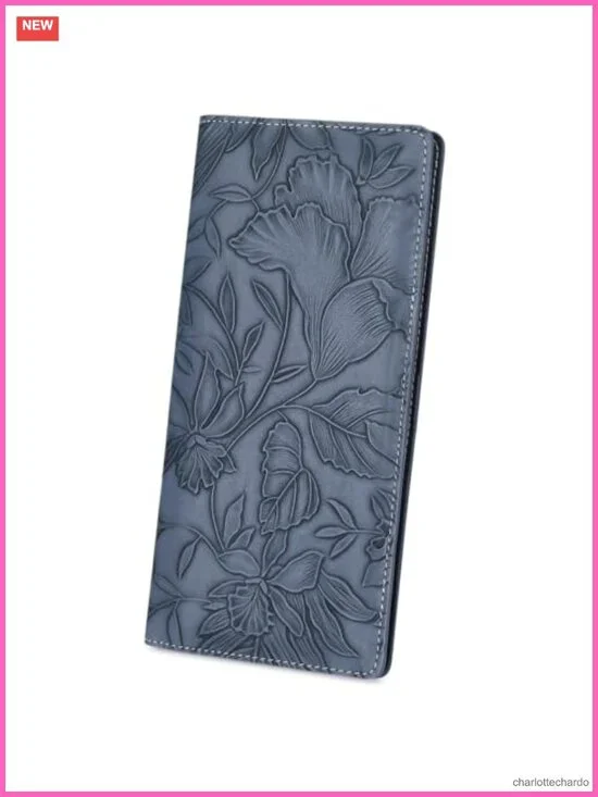 Slim Bifold Wallet for Women RFID Blocking Faux Leather Credit Card Holder