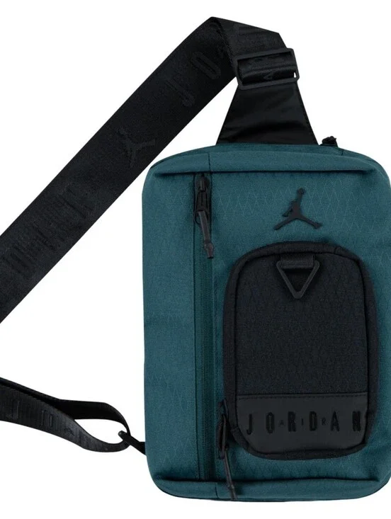 Jordan Collector's Crossbody Sling Bag- Green