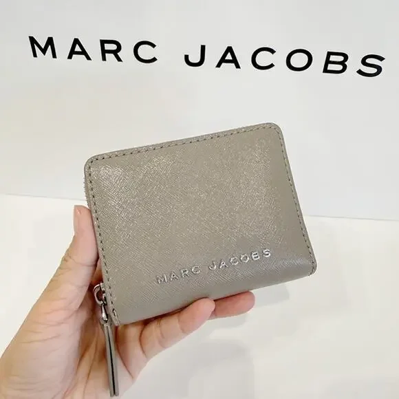 MARC JACOBS Groove Mini Compact Wallet 4F6SMP011S01 Authentic $178