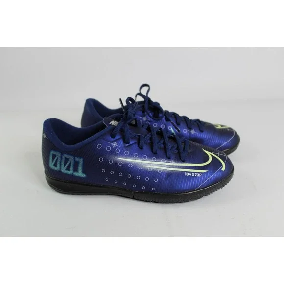 Nike Soccer MDS001 Shoes youth US 3.5 Athletic CJ1300-401 Mercurial Vapor 10A73P