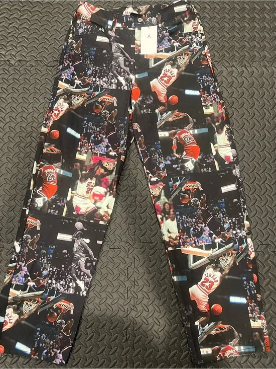 Jordan Flight Woven Pants ‘Black/Sail’ IQ5238-010 Size 30
